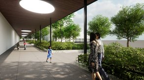 Vue de la place Coislin après les travaux