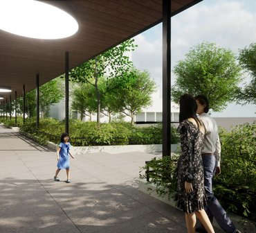 Vue de la place Coislin après les travaux