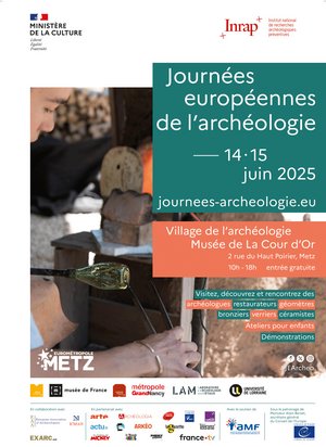 Affiche des journées européennes de l'archéologie 2025