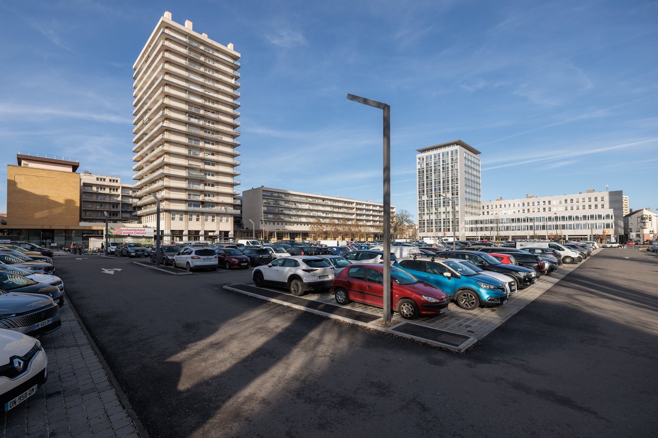 Parking rénovée de la place Coislin en 2026