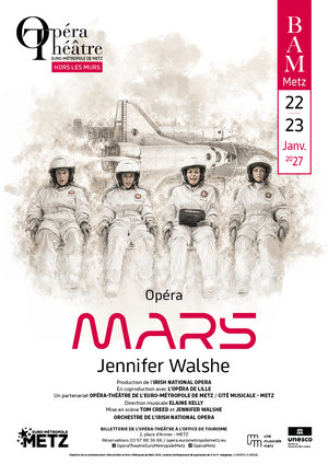Affiche de l'opéra mars - opera théâtre de l'eurometropole de metz