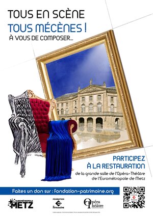 Affiche tous en scène, tous mécènes