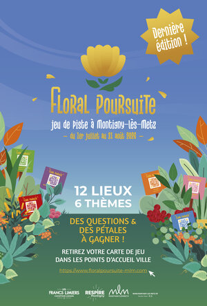 Affiche de la dernière édition de floral jardins