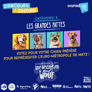 Affiche pour les grandes pattes
