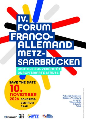 Affiche du 4e forum franco allemand