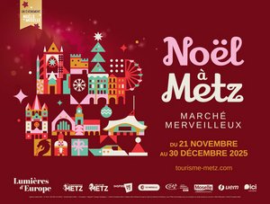 Affiche marché de Noel de Metz