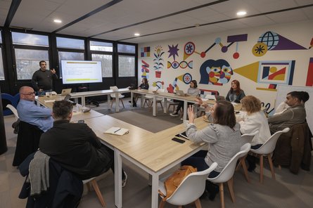 Atelier incubation d'entreprise à THE POOL