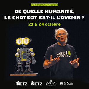 Affiche des conférences et ateliers de sensibilisation au numérique le 23 et 24 octobre 2026
