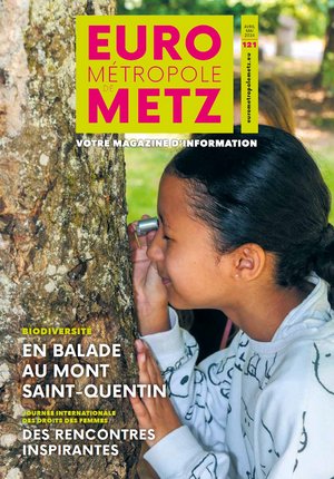 Couverture du mag 121 de l'Eurométropole de Metz - avril/mai 2026