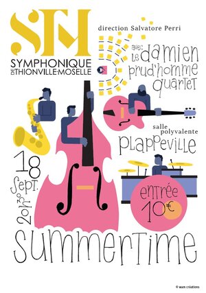 Affiche de l'événement de septembre à plappeville SUMMERTIME