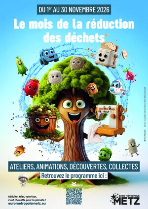 Affiche du mois de la réduction des déchets