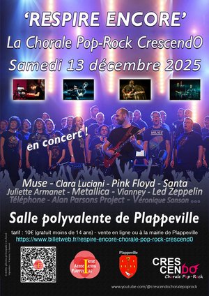 Affiche du concert "respire encore" a plappeville