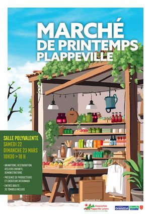 Affiche du marché de plappeville