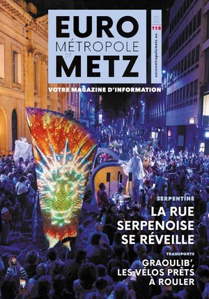 Couverture du mag #118 - la serpentine en une