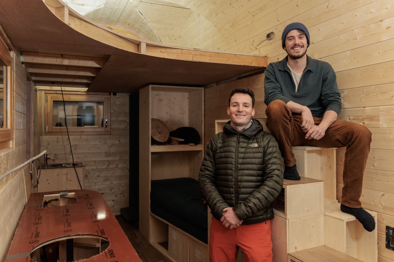 Architecte et menuisier de tiny house labellisée éco défis de l'euro-métropole de metz