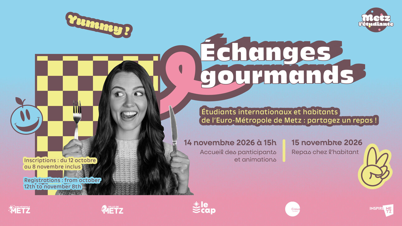 Affiche des échanges gourmands 2026 : la recette du partage