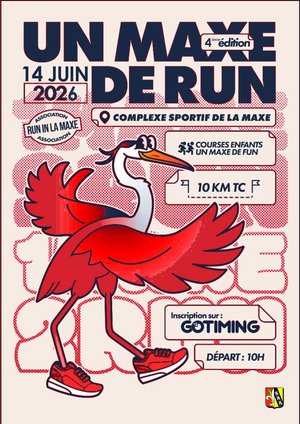 Affiche de l'événement un max de run 2026